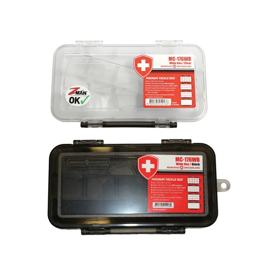 Moncross MMC-176WB Fishing Tackle Tray-Up to 15 Compartments - Suits Zman Lures