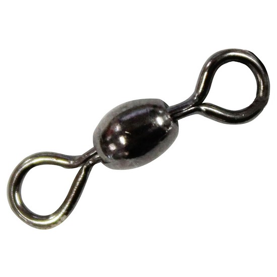 1 x Packet of Mustad Black Crane Swivels