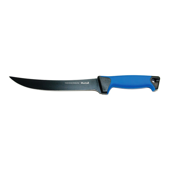 Mustad 9 Inch Boning Fillet Knife - Teflon Coated Fishing Knife