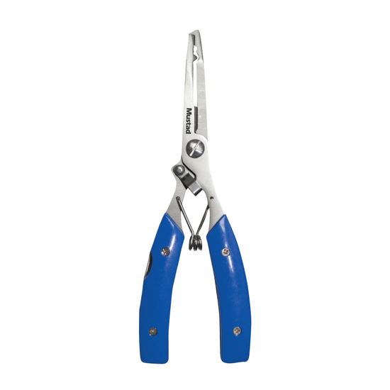 Mustad Stainless Steel Finesse Multiplier - Braid Cutter - Split Ring Pliers