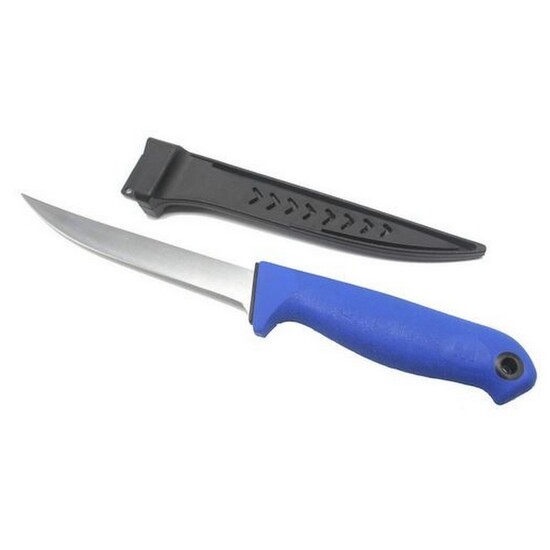 6 Inch Mustad Stainless Steel Fillet Knife with Sheath