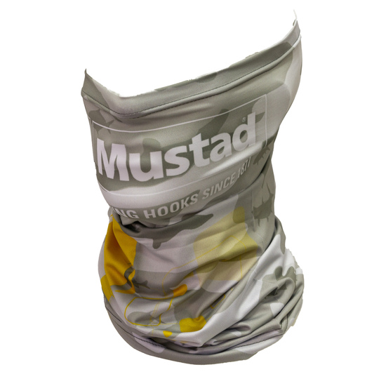 Mustad Fish Camo Tournament Sun Protector Multi Tube - UPF 30 Head Scarf