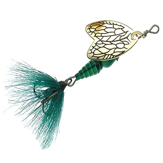 Mepps Lures Bug Spinner - Olive Spinnerbait Fishing Lure