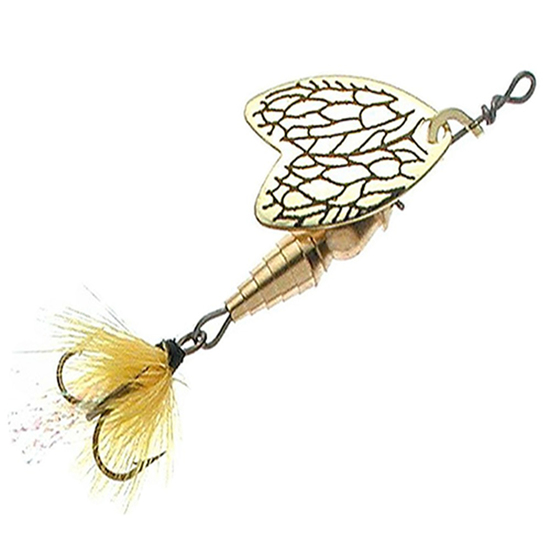 Mepps Lures Bug Spinner - Yellow May Spinnerbait Fishing Lure