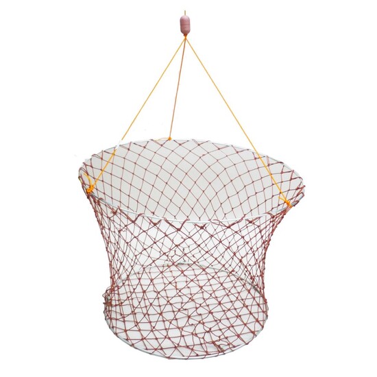 Heavy Duty Double Ring Crayfish Net/Trap with Mesh Base