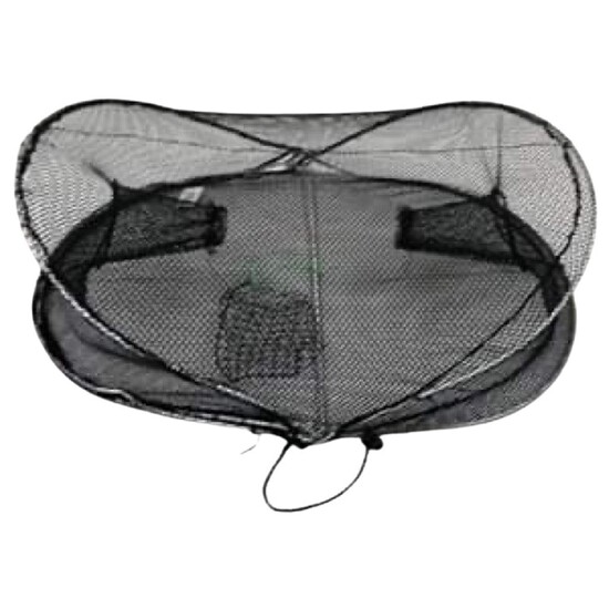 Seahorse Fine Mesh Opera House Style Shrimp Trap with 90mm Entry Rings