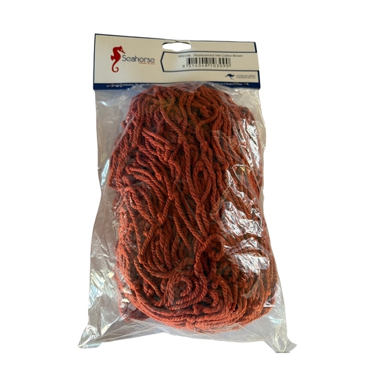 Replacement Cotton Mesh Net for Seahorse Two Ring Crayfish Nets/Traps