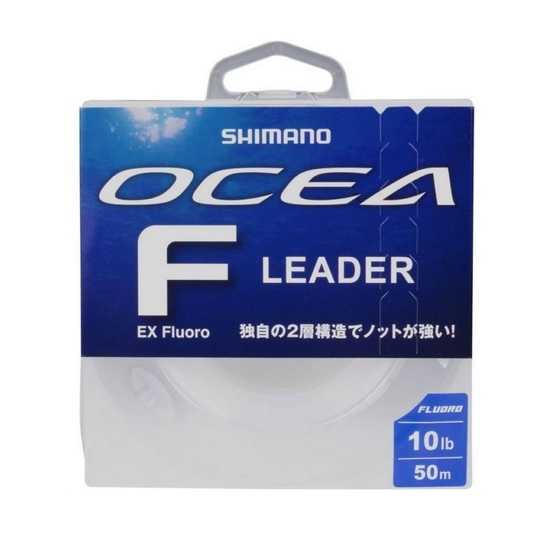 50m Spool of Shimano EX Fluoro Ocea F Leader Fluorocarbon Fishing Leader