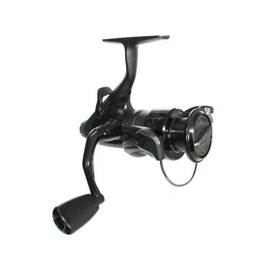 Okuma Barbarian Baitfeeder Fishing Reel - Front and Rear Drag Spin Reel