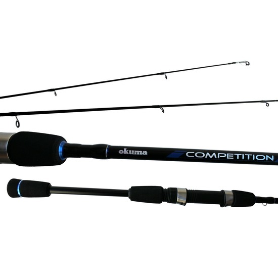 Okuma Competition 2 Piece Graphite Spin Rod with Split Grip Butt