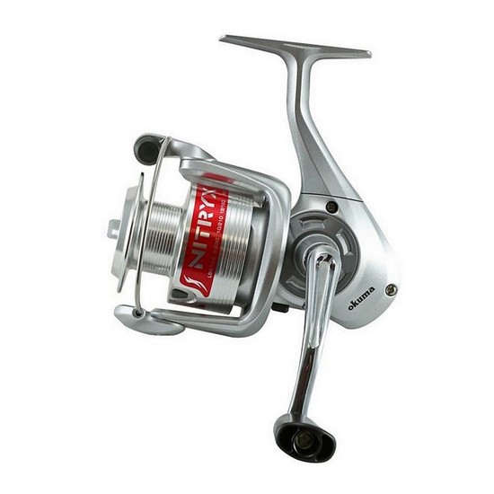 Okuma Nitryx Spinning Fishing Reel with Graphite Body and Oiled Felt Drag