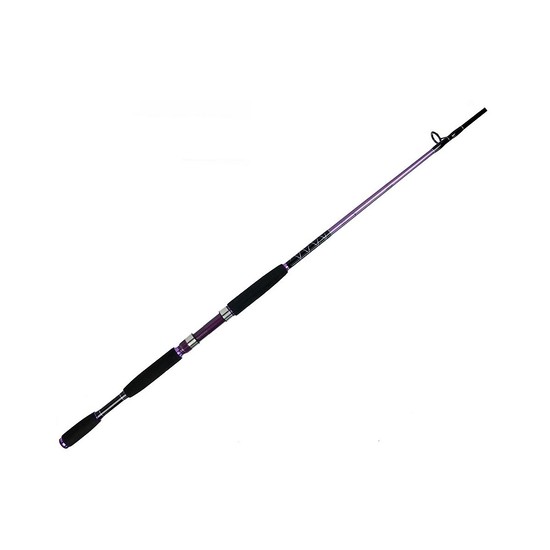 Okuma Purple Femme Fatale 7ft 4-7kg 2 Pce Fishing Rod - Spin Rod with Split Butt