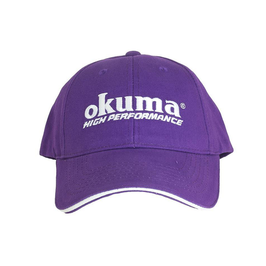 Okuma Purple Femme Fatale Fishing Cap With Adjustable Strap