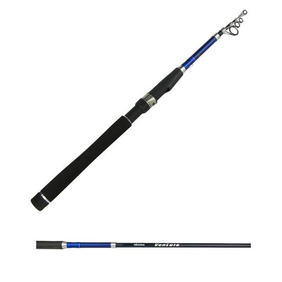 Okuma Ventura 8-15lb 9 ft Telescopic Graphite Fishing Rod - Spin Rod