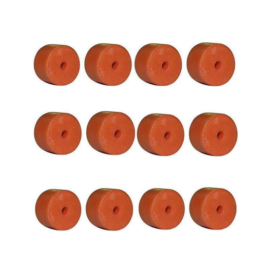 12 x Wilson S2 Orange Poly Floats - Crab Dillie Float - Bulk Twelve Pack