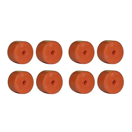 8 x Wilson S2 Orange Poly Floats - Crab Dillie Float - Bulk Eight Pack