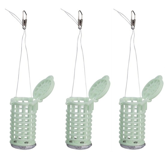 3 Pack of Luminous Daiichiseiko Weighted Berley Cages - Attaches to Sabiki Rigs