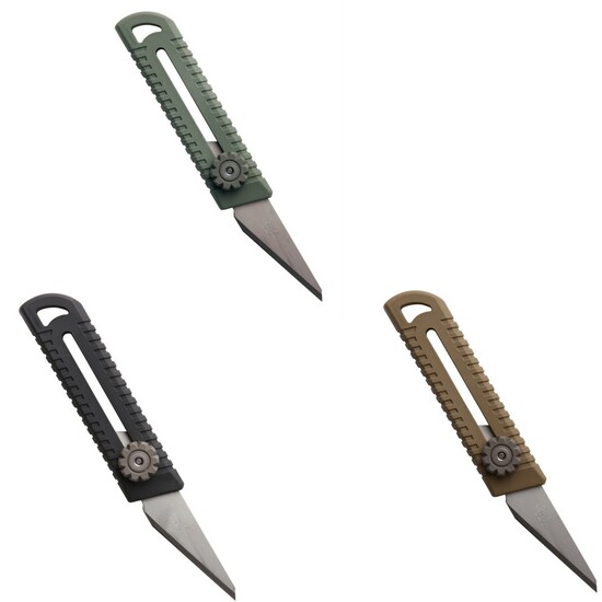 Daiichiseiko Sliding Retractable Fishing Knife with Stainless Steel Blade