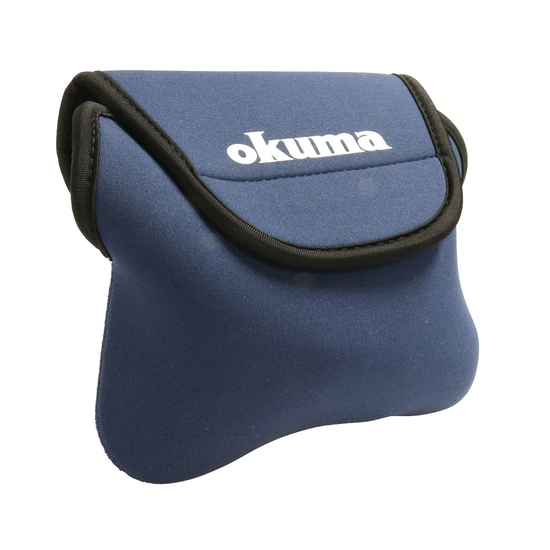 Medium Okuma Neoprene Fishing Reel Cover to Suit Spinning Reels - Spin Reel Case