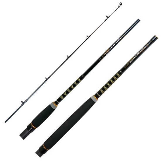 Silstar Crystal Power Tip 7ft 2 Piece 2-5kg Spin Rod With Solid Glass Nibble Tip