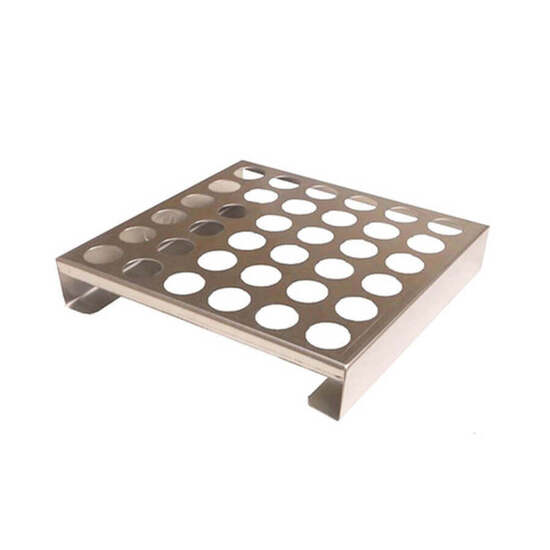 Flaming Coals Stainless Steel 36 Hole Jalapeno Popper BBQ Tray
