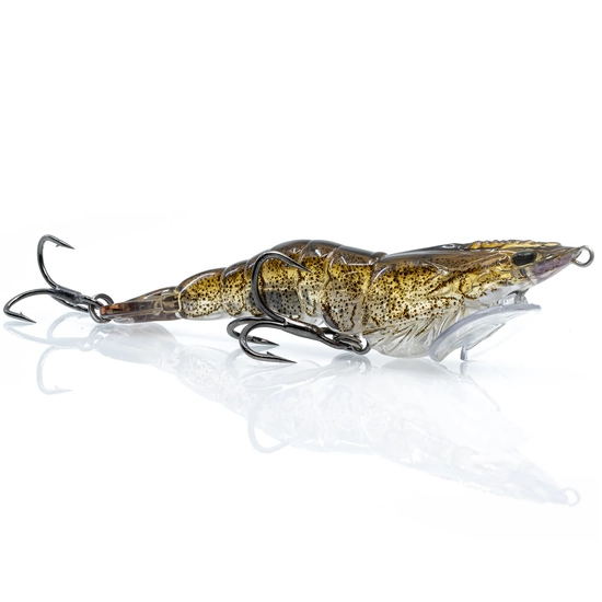 Chasebaits Lures 95mm Panic Prawn Topwater Lure - Native Prawn