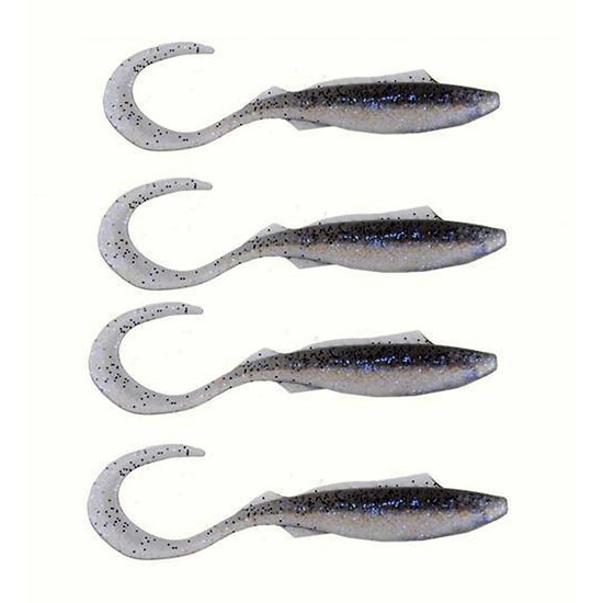 Berkley Powerbait 4" Nemesis - Bleak - 6 Pcs - Proven Scent & Flavour
