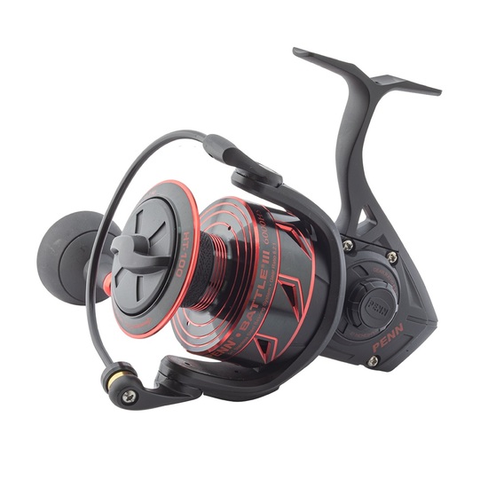 Penn Battle III Spinning Fishing Reel - Spin Reel with 5 Sealed Ball  Bearings