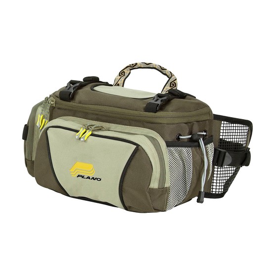 Plano 4475 Small Lumbar Fishing Pack with 2 Tackle Boxes & Water Bottle Holder