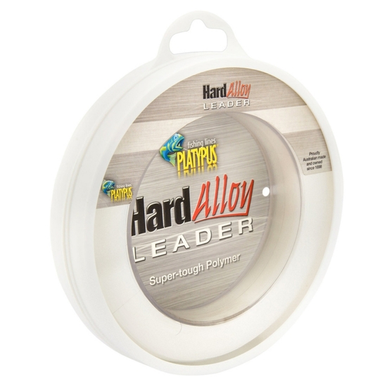 100m Spool of Clear Platypus Hard Alloy Fishing Leader
