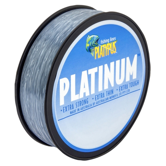 500m Spool of Platypus Platinum Monofilament Fishing Line -Aussie Made Mono Line