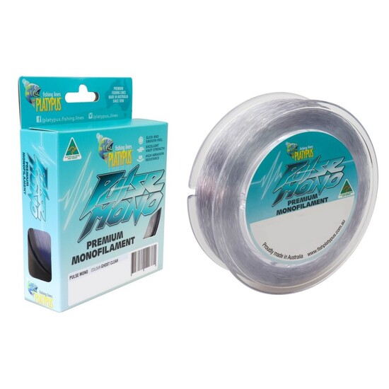 Platypus Platinum Mono Line 500m Grey 10lb