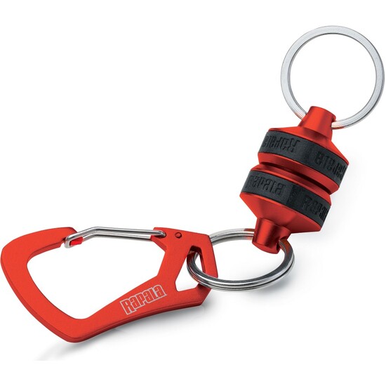 Red Rapala RCD Magnetic Release Fishing Carabiner