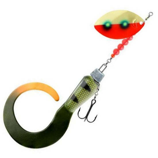 22cm Storm RIP Spinner Tail with Inline Spinning Blade - Perch