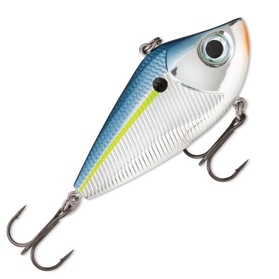 6.5cm Storm Rockin' Shad Lipless Crankbait Vib Lure - Blue Steel Shad