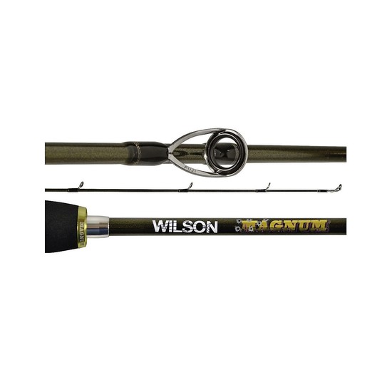 Wilson Magnum 2 Piece Fishing Rod with Carbon Blank and Fuji Components