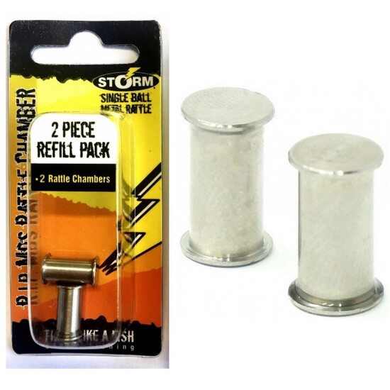 2 Pack of Storm RIP MDS Rattle Chambers - 2 Pce Refill Pack For Storm RIP Lures