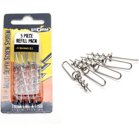 Storm RIP Multi-Depth Screw System 5 Piece Refill Pack - 5 x Large Screws