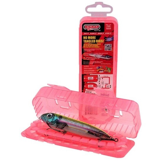 Rigrap 16524 Fishing Lure Box - Tangle Free Ready Rigged Lure Storage Solution