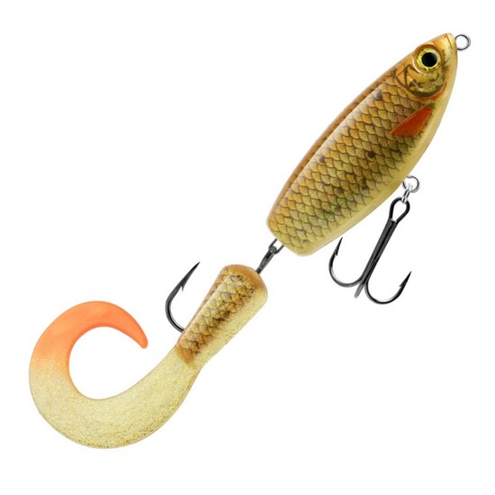 21cm Storm R.I.P. Seeker Jerk Rigged Fishing Lure With Spare Tail - Crucian Carp