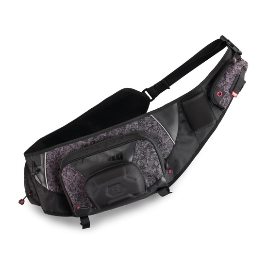 Rapala Digi Camo/Black Urban Sling Bag with Multiple Storage Pockets