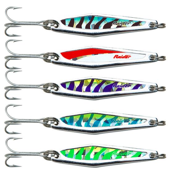 Spanyid Raider 40g - Chrome Metal Spinning Lure Jig