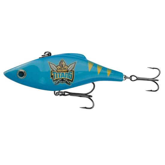 Gold Coast Titans Rapala 7cm NRL Club Rattlin' Vibe Fishing Lure
