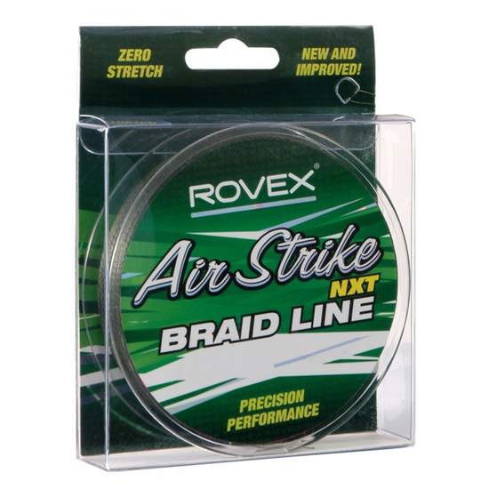 150yd Spool of 50lb Rovex Air Strike NXT Braided Line - Dark Green Fishing Braid