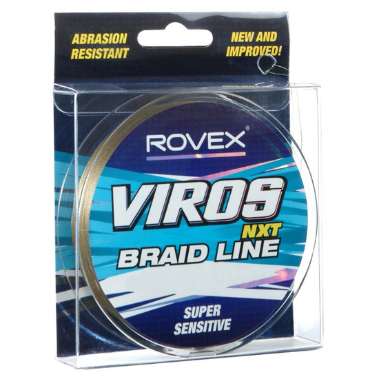 150yd Spool of Rovex Viros NXT Braided Fishing Line-Dark Green Fishing Braid