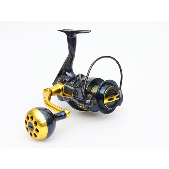 Yellow 6'6 Okuma Fin Chaser X Fishing Rod and Reel Combo