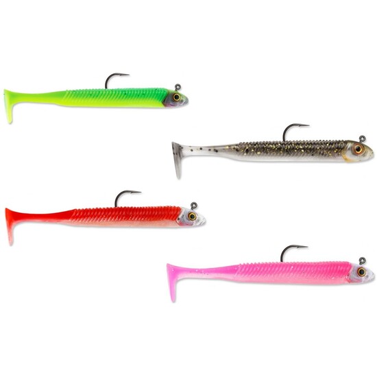 3 Pack of 9cm Storm 360GT Searchbait Soft Plastic Fishing Lures