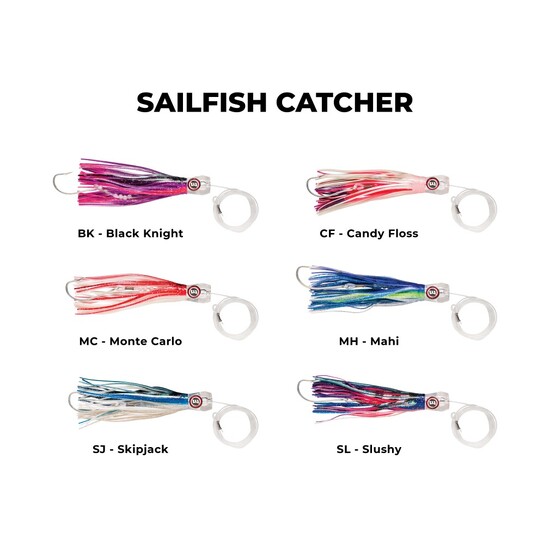 140mm Williamson Rigged Sailfish Catcher Skirted Lure