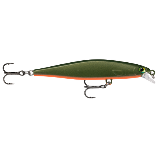 7cm Rapala Shadow Rap Slow Sinking Shallow Jerkbait Fishing Lure - Green Army UV