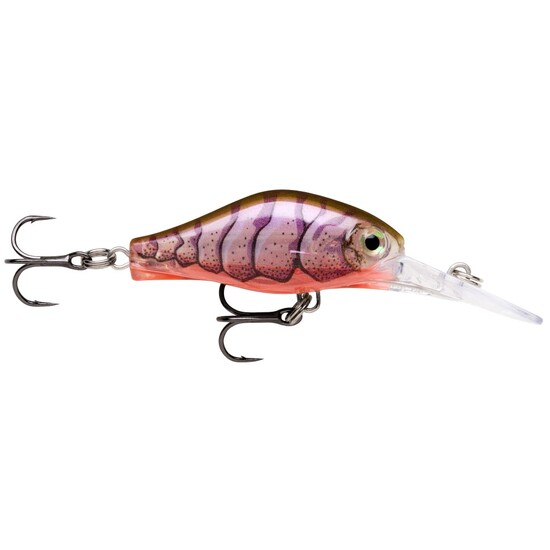 4cm Rapala Shadow Rap Fat Jack Crankbait Fishing Lure - Purple Prawn UV